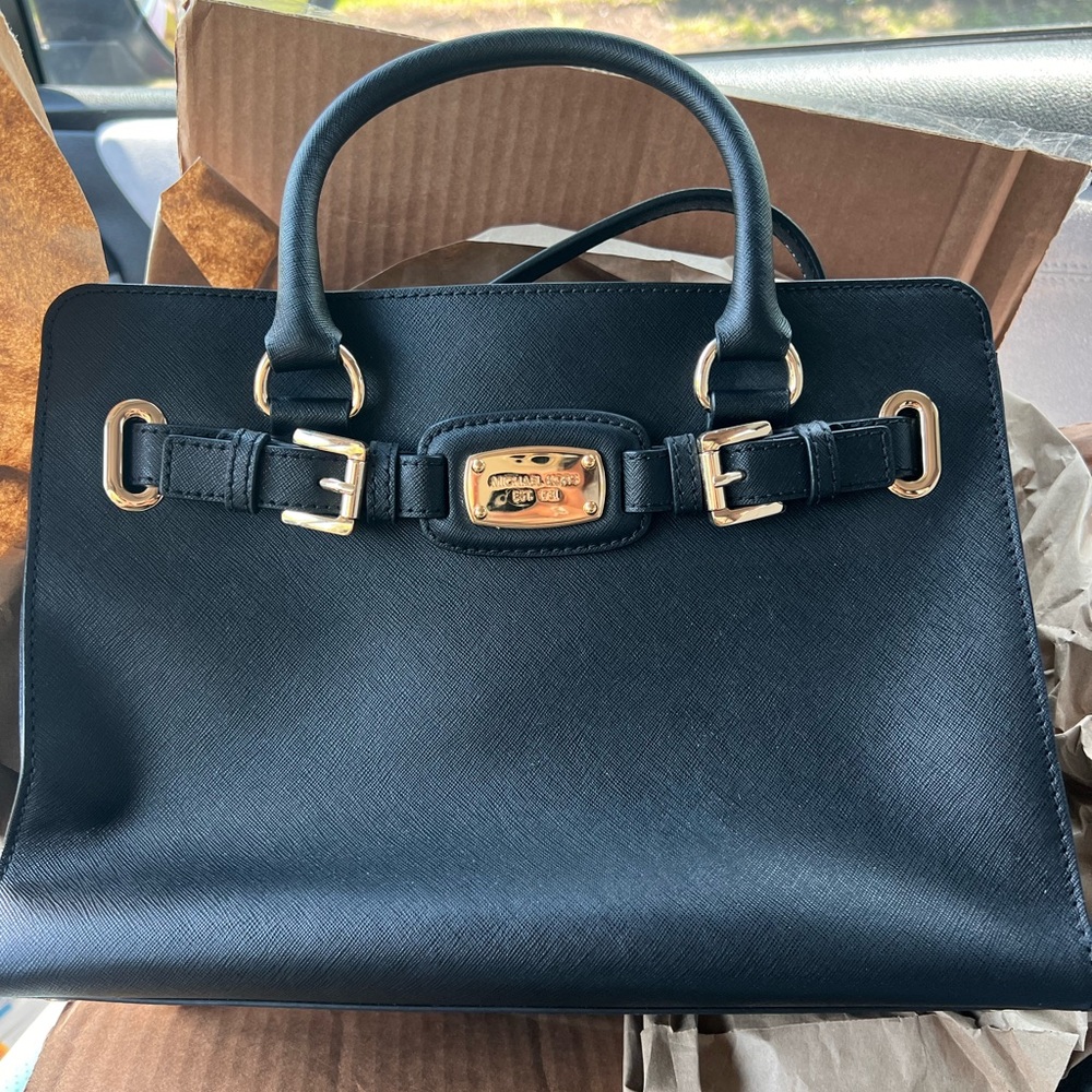 NWT Michael Kors Hamilton Satchel